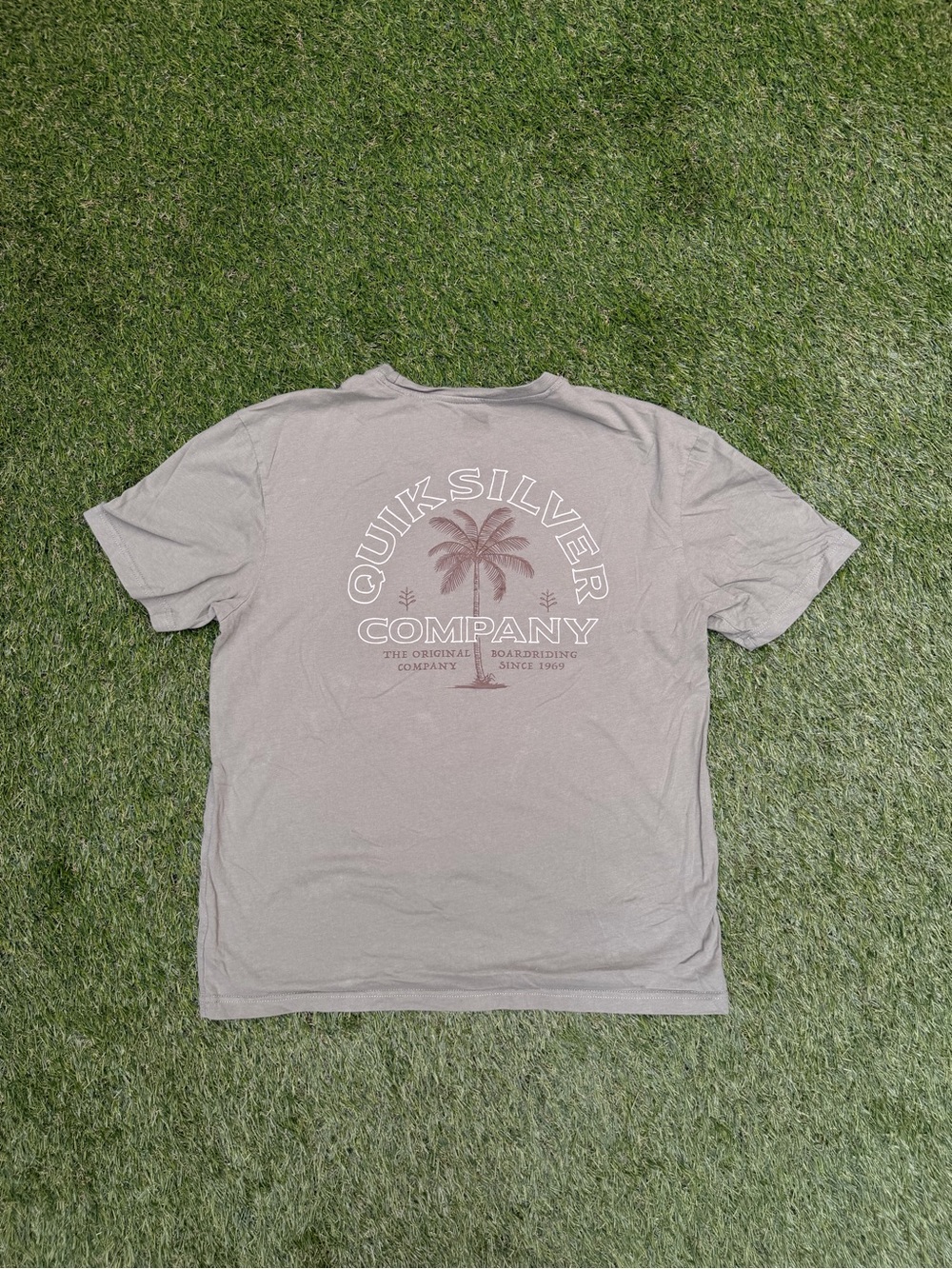 Quiksilver Tee Green S-M